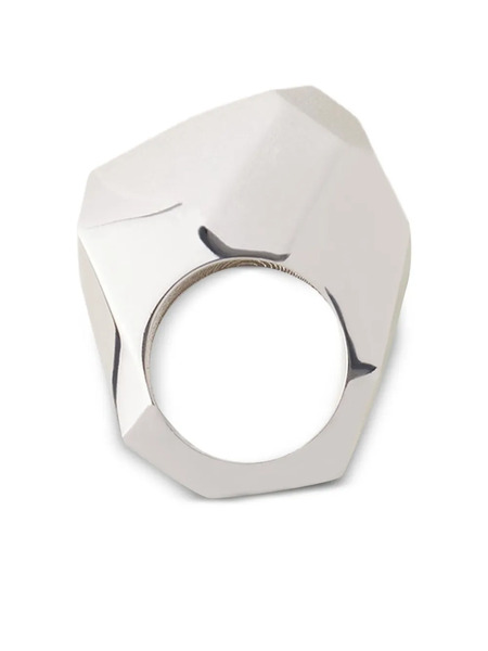  Lanvin Geometric Ring - Silver 