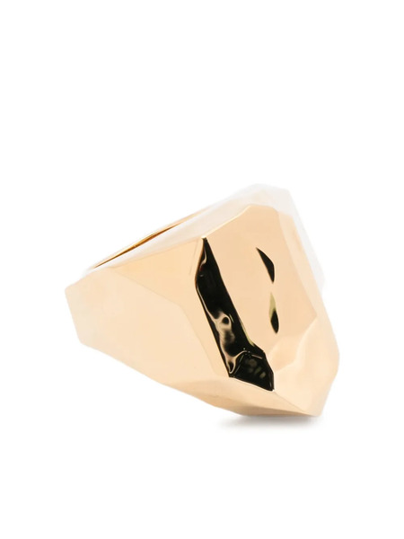 Lanvin Geometric-shape Ring - Gold 