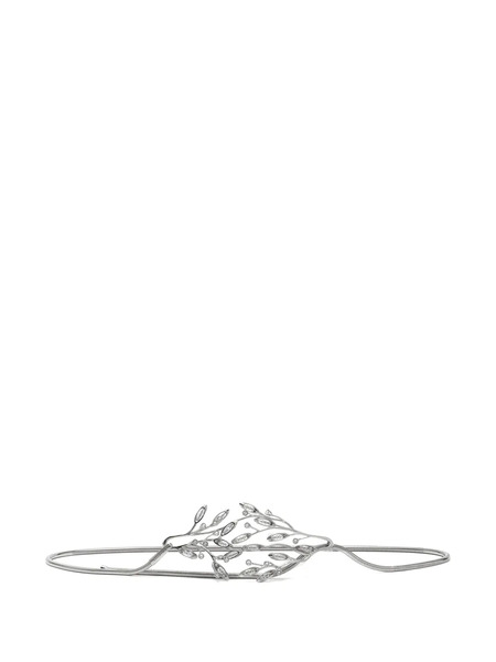  Lanvin Leaf-motif Belt - Silver 