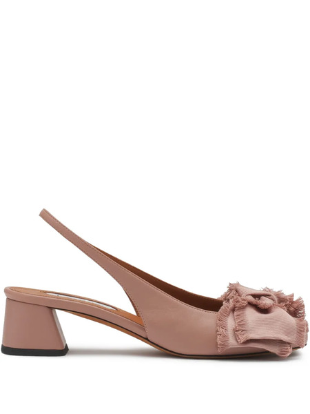  Lanvin Leather Pumps - Brown 