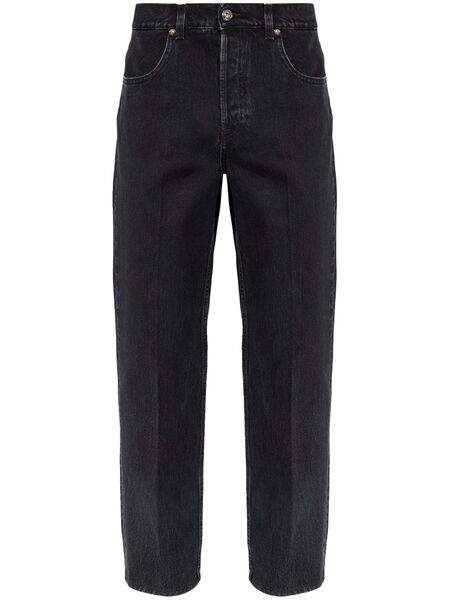  Lanvin Logo-embossed Jeans - Black 
