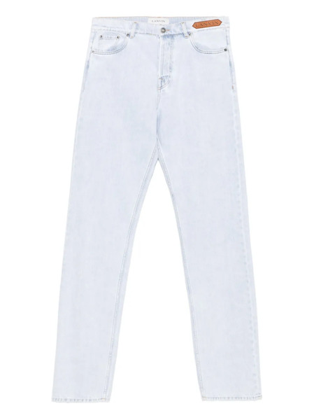  Lanvin Logo-patch Jeans - Blue 