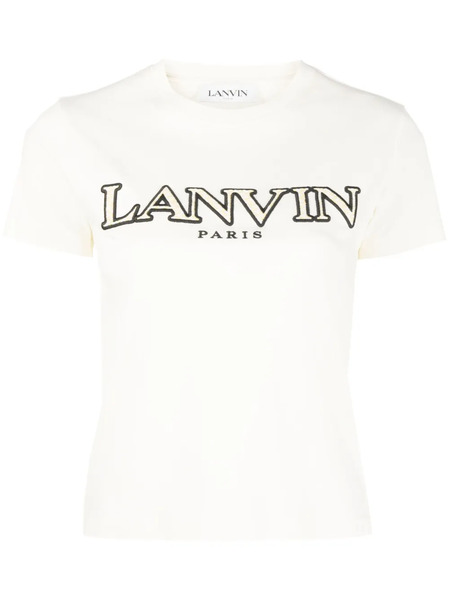  Lanvin Logo-patch T-shirt - White 