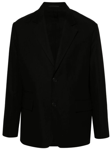  Lanvin Notched-lapels Single-breasted Blazer - Black 