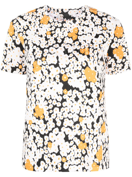 Lanvin Overprinted Cotton T-shirt - Neutrals 