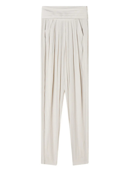  Lanvin Pleated Trousers - Neutrals 