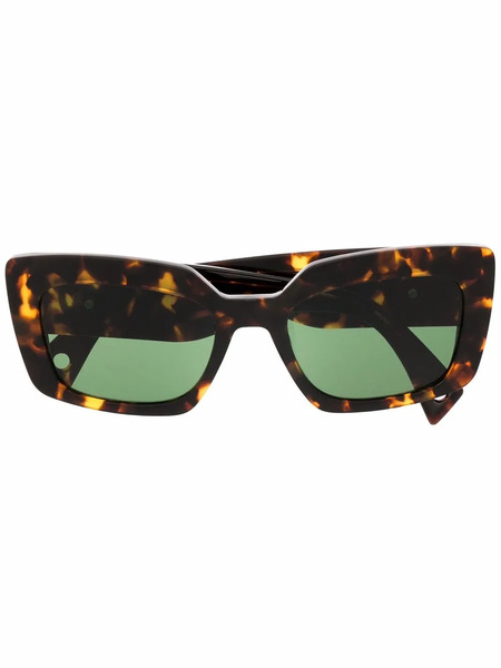  Lanvin Rectangle-frame Sunglasses - Brown 