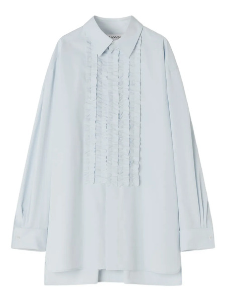  Lanvin Ruffled Shirt - Blue 