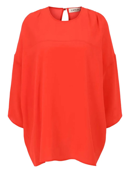  Lanvin Silk Blouse - Red 