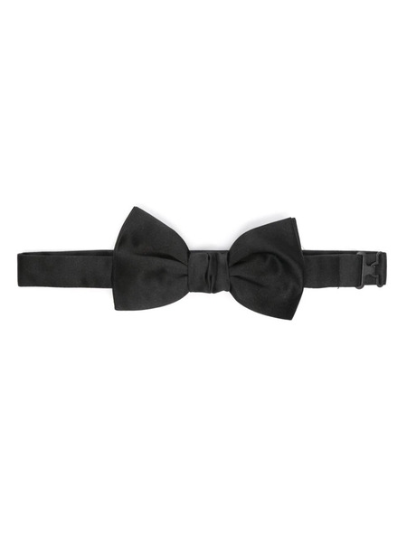  Lanvin Silk Bow Tie - Black 