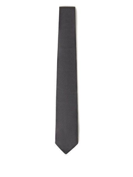  Lanvin Silk Tie - Black 