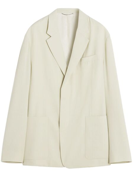  Lanvin Single-breasted Blazer - White 