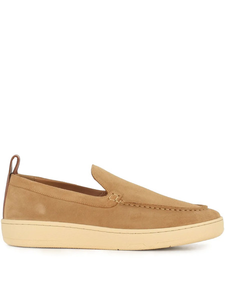  Lanvin Suede Loafers - Neutrals 