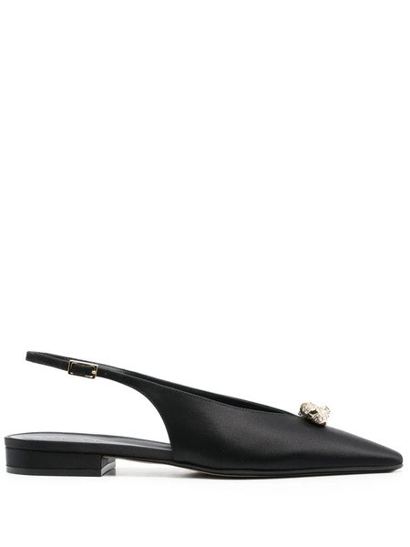  Lanvin Swing Slingback Pumps - Black 