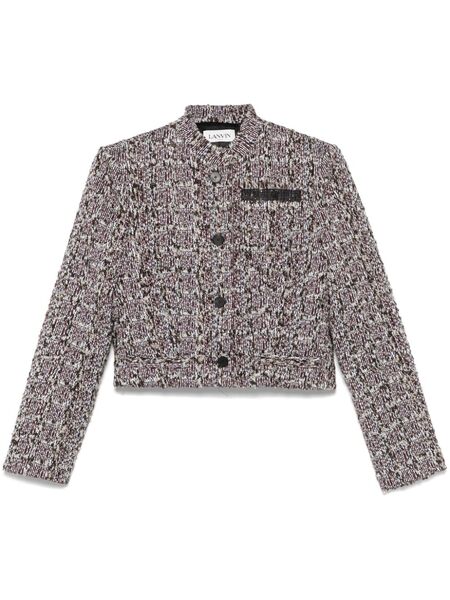  Lanvin Tweed Jacket - Red 