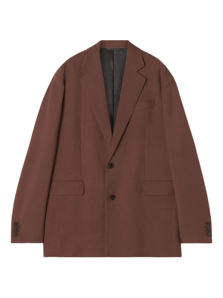  Lanvin Wool Blazer - Brown 