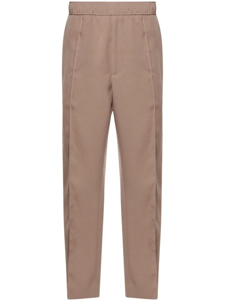  Lanvin Wool Trousers - Brown 