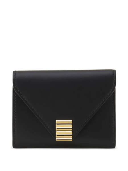  Lanvin Zip-pocket Flap Wallet - Black 