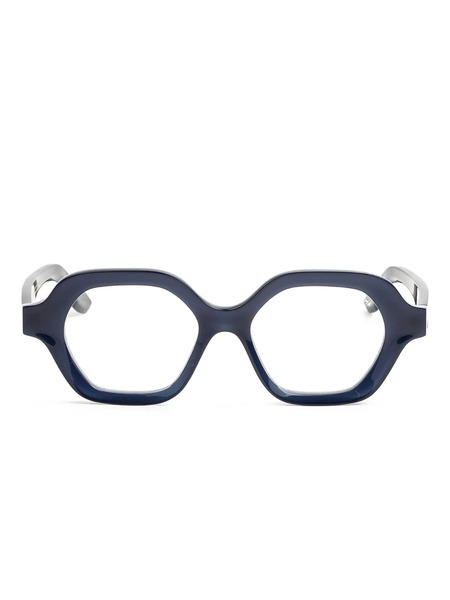  Lapima Alice Geometric-frame Glasses - Blue 