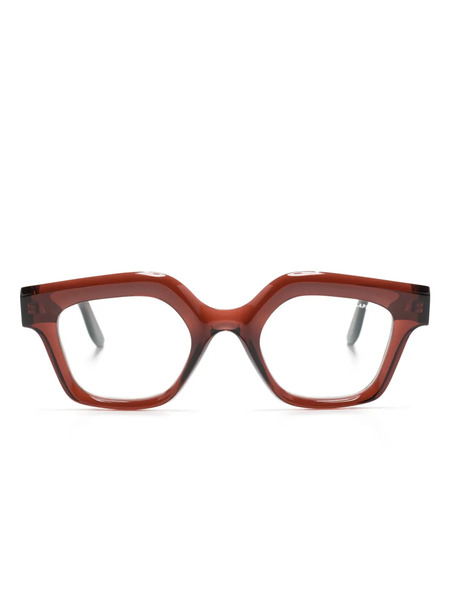  Lapima Carla Square-frame Glasses - Red 