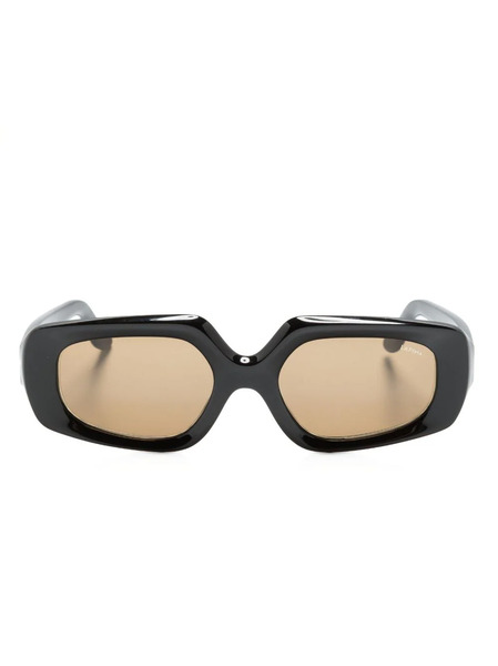  Lapima Joana Square-frame Sunglasses - Black 