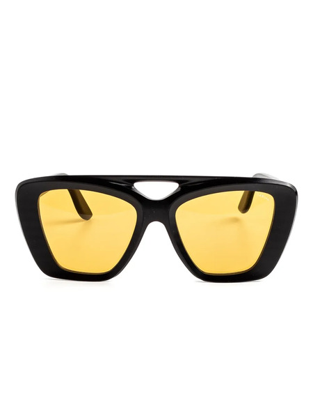  Lapima Manon Geometric-frame Sunglasses - Black 