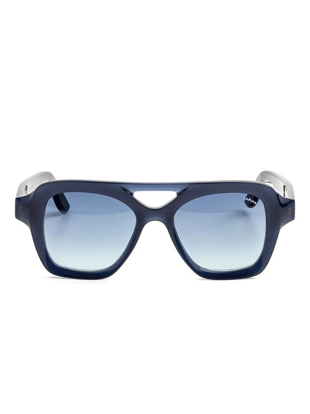  Lapima Samuel Geometric-frame Sunglasses - Blue 