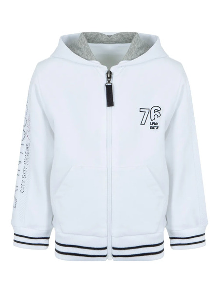  Lapin House Logo-embroidered Jacket - White 