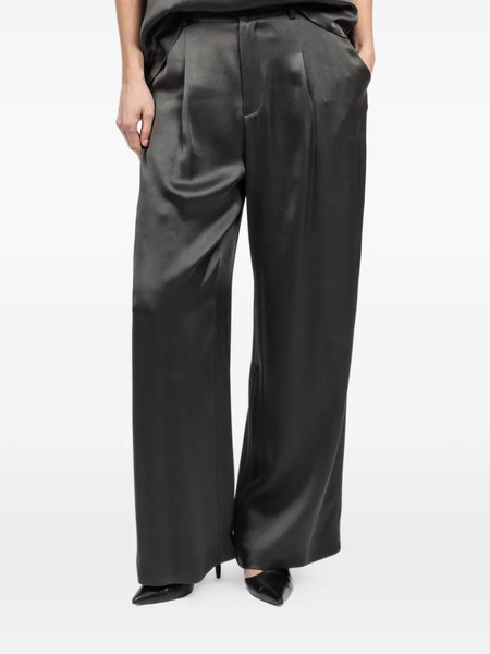  Lapointe Pleated Relaxed Trousers - Grey 