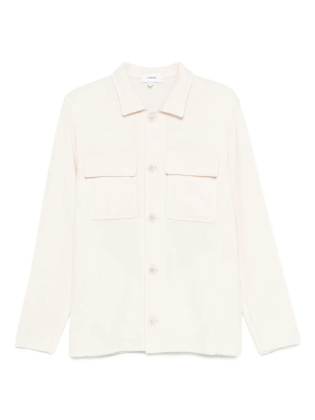  Lardini Button-fastening Pocket Jacket - Neutrals 