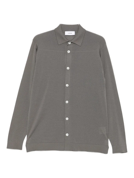  Lardini Buttoned Cardigan - Grey 