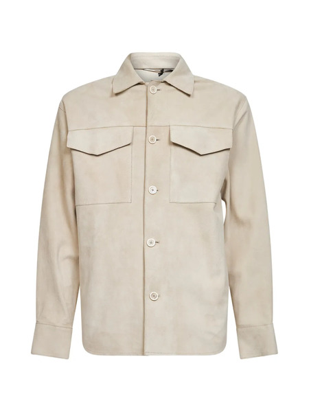  Lardini Buttoned Chest-pockets Shirt - Neutrals 