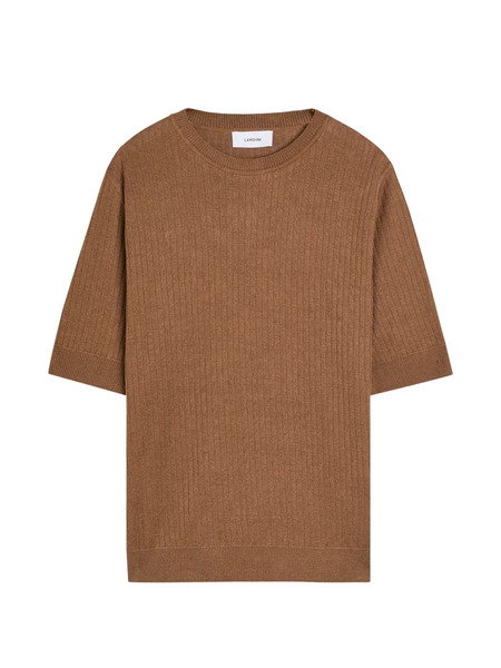  Lardini Crew-neck T-shirt - Brown 