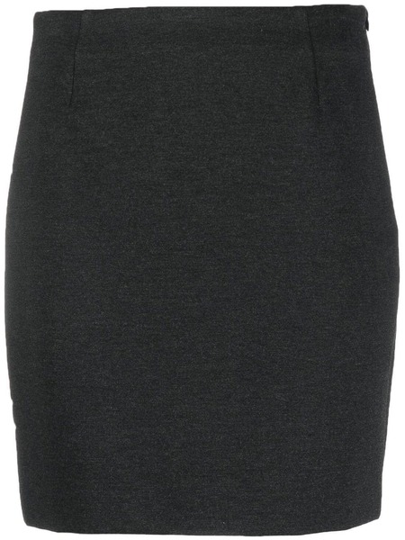  Lardini Fitted Mini Skirt - Grey 