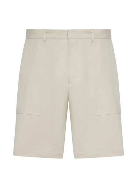  Lardini Flap-pockets Shorts - Neutrals 