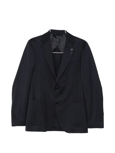  Lardini Notched-lapel Blazer - Blue 