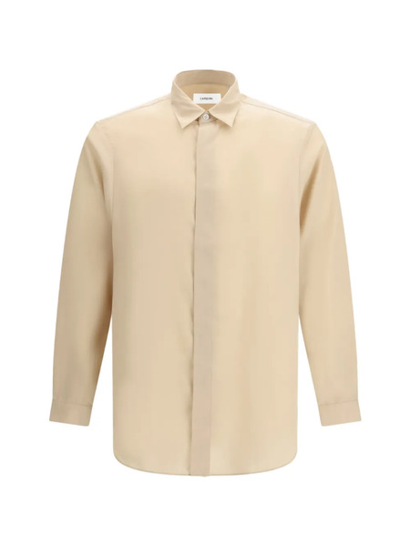  Lardini Oversized Shirt - Neutrals 