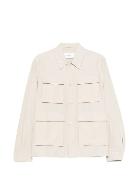  Lardini Patch Pocket Jacket - Neutrals 