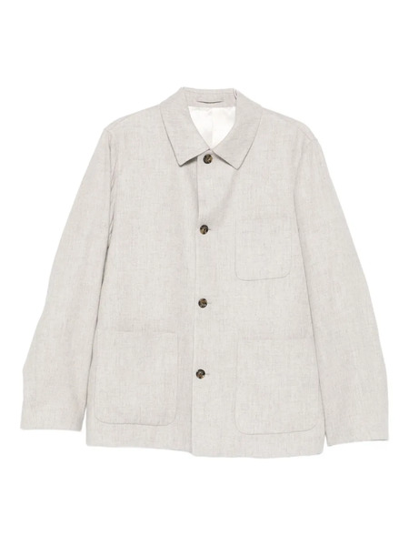  Lardini Patch-pockets Jacket - Neutrals 