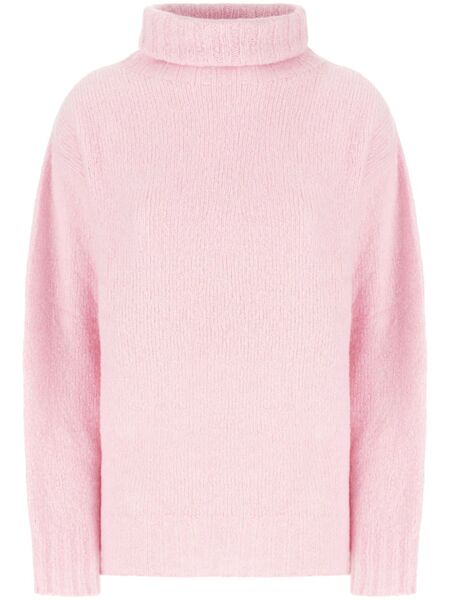  Lardini Roll-neck Sweater - Pink 