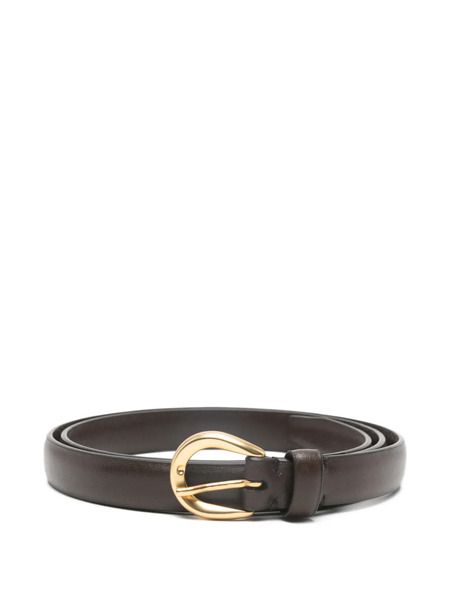  Lardini Round-buckle Belt - Brown 