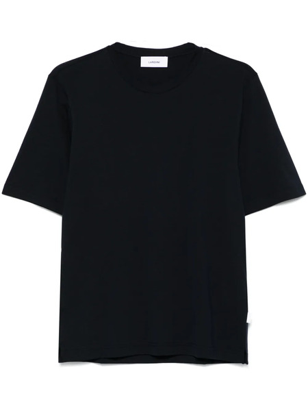  Lardini Short-side-slits T-shirt - Blue 