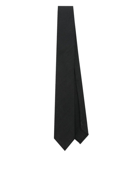  Lardini Silk Tie - Black 