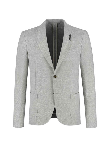  Lardini Single-breasted Blazer - Grey 