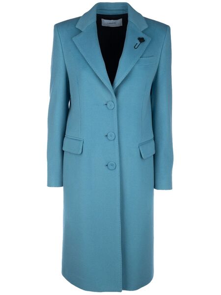  Lardini Single-breasted Coat - Blue 