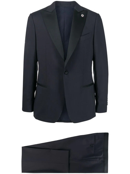  Lardini Single-breasted Tailored Suit - Blue 