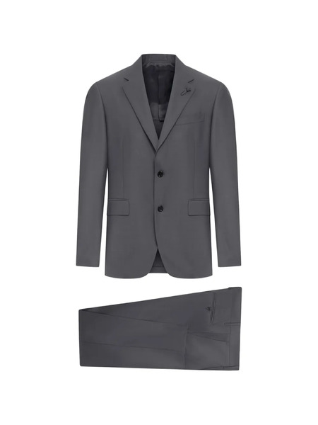  Lardini Single-breasted Tailored Suit - Grey 