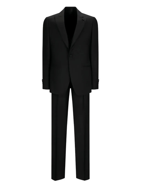  Lardini Single-button Suit - Black 