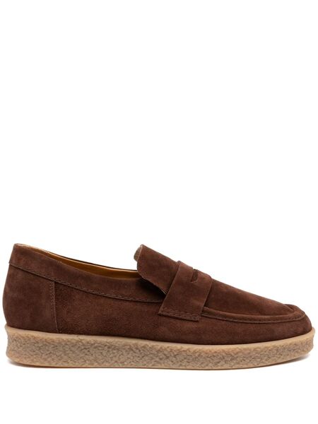  Lardini Suede Loafers - Brown 