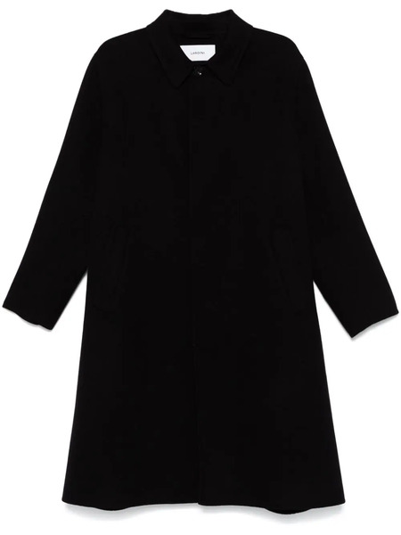  Lardini Wool Coat - Black 